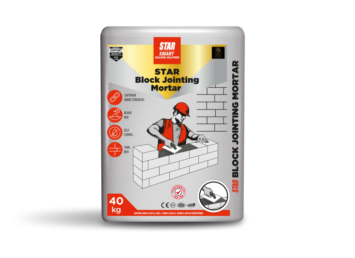 Star Block Jointing Mortar